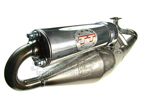 Pot d'échappement LEOVINCE TT 4075 Aprilia SR 50 R Carburateur Piaggio NRG Power