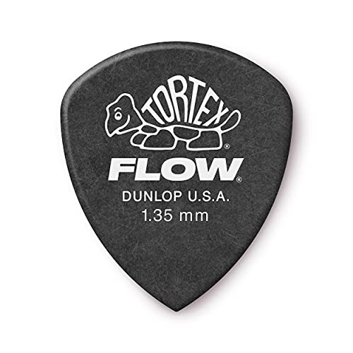 Dunlop 558P135 Médiators Tortex Flow Standard 1,35mm sachet de 12 - Les Beatles, Paul McCartney, John Lennon, RIngo Starr, George Harrison Dunlop 558P135 Médiators Tortex Flow Standard 1,35mm sachet de 12