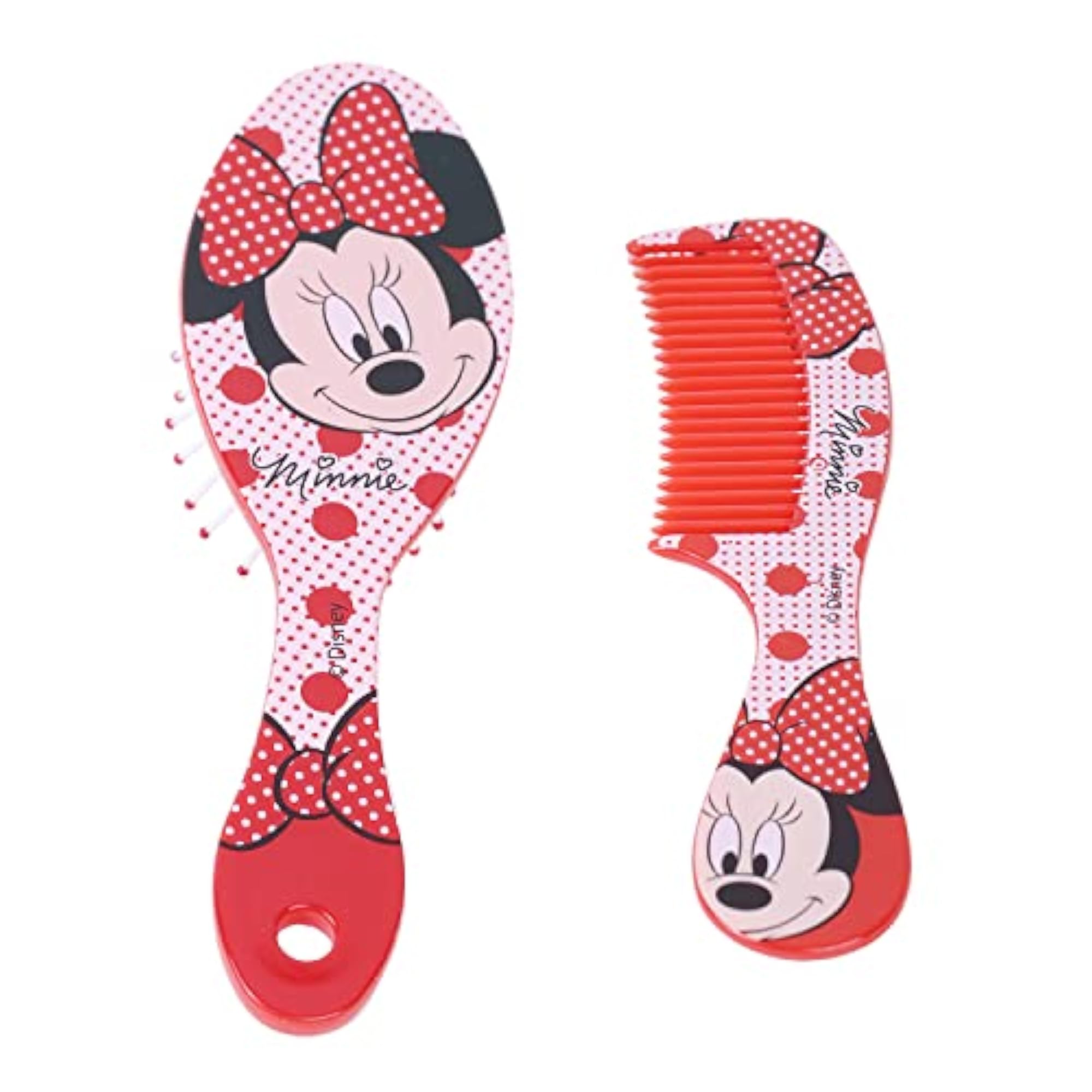 Minnie Mouse Hair Brush with Comb for Kids