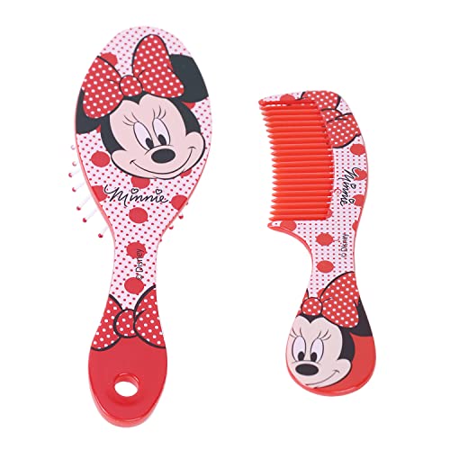 Minnie Mouse Hair Brush with Comb for Kids