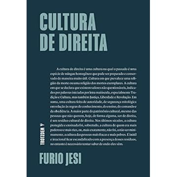 Capa do livro Cultura de Direita
