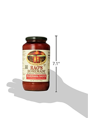 Rao's Homemade Marinara Sauce, 32 oz, All Purpose Tomato Sauce, Pasta Sauce, Carb Conscious, Keto Friendly, All Natural… - Image 7