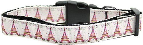 Mirage - Eiffel Tower Nylon Dog Collars Large "Product Category: New Pet Products/Eiffel Tower Nylon Dog Collars"