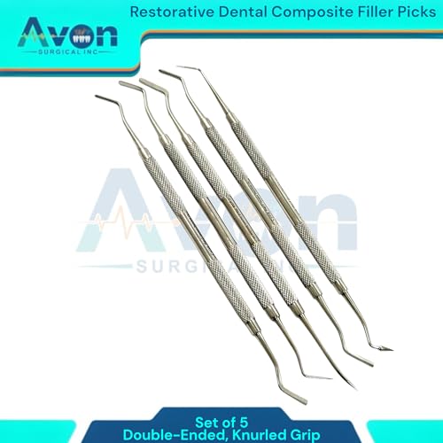 Avon Surgical CFI-3U9 Set Of 5 Dental Composite Resin Restorative Filling Carver Picks thumb #3