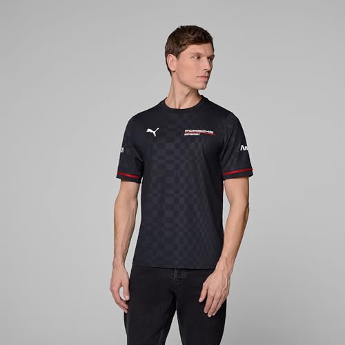 Image of PUMA Porsche Motorsport Men's Team T-Shirt - Black