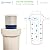 Flotronix 5 Micron 20" x 4.5" Inch Whole House Coconut Shell Activated Carbon Water Filter Replacement Cartridge, Compatible with FC25B, EPM-20BB, CB-BB-20, 155783-43, 1 Pack