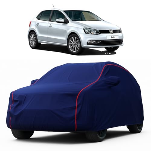 Image of Heavy-Duty Car Cover for Compatible with Volkswagen Polo (2010 to 2025 All Models) Deluxe Car Protection Cover - Waterproof & UV-Resistant All-Season Exterior Protection
