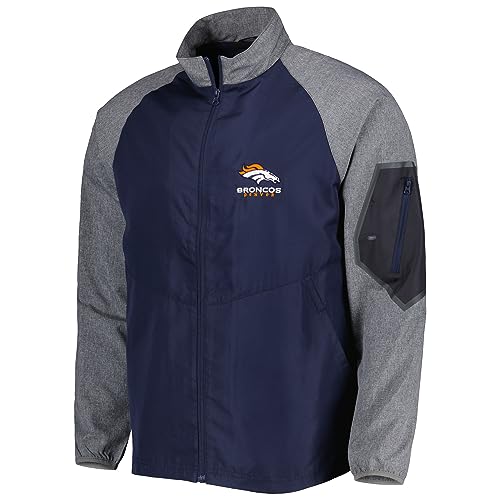 Image of Dunbrooke Men's NFL Hurricane Raglan Full-Zip Windbreaker Jacket