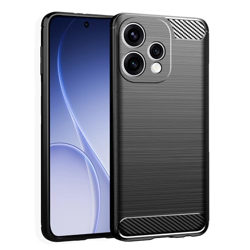 Image of Amazon Brand - Solimo Back Cover Case for Oppo Reno 15 5G | Compatible for Oppo Reno 15 5G Back Cover | 360 Degree Protection | Soft and Flexible (TPU | Matte Black)
