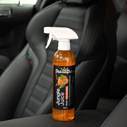 Image of Water-Based Car Air Freshener Spray | Luxury Automotive Deodorizer | Mold-Resistant Formula | Eliminates Odors and Refreshes Vehicle Interior | 17 fl oz | Solid Supreme