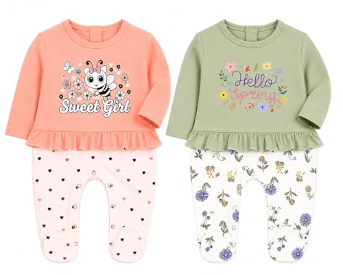 Image of EIO 100% Cotton Rompers Sleepsuits Jumpsuit Night Suits for Infants Newborn Baby Boys & Girls