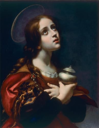 Cuadro decorativo de la Maddalena de Carlo Dolci para renovar paredes vacías