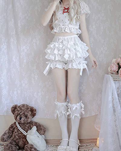 MT Bloomers for Women Kawaii Shorts Victorian Pantloons Pumpkin Pants4