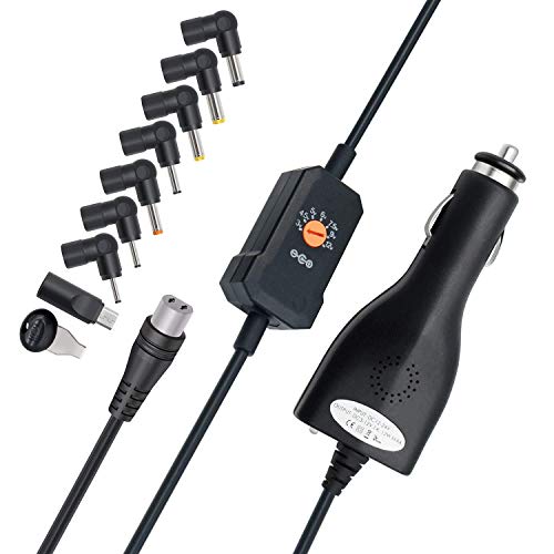 Outtag 12W Universal Car Charger Cigarette Lighter Extension Cord Power Lead 3-12V Multi-Tips for Electrical Devices, with Micro USB Plug