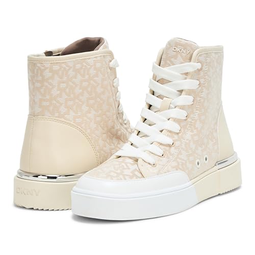DKNY Women's Bitsy Logo High Top Sneaker3