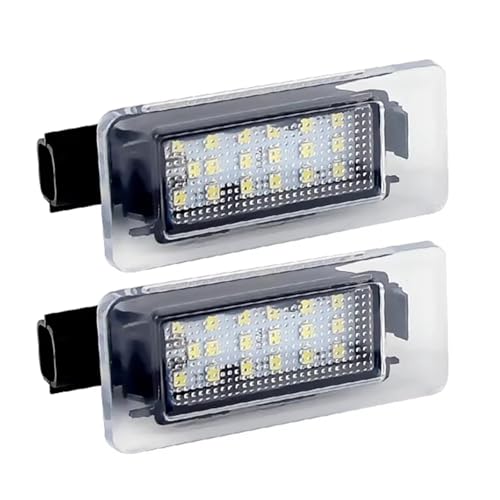 Luces matrícula LED blancas para coche Nissan Serena C27 y Altima