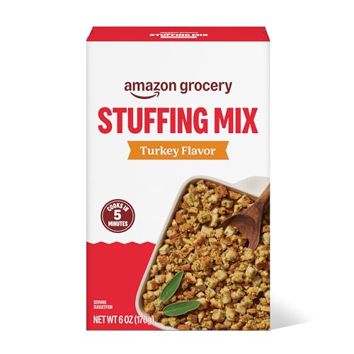 Amazon Grocery, Turkey Flavor Stuffing Mix, 6 Oz (Previously Amazon Fresh, Packaging May Vary)