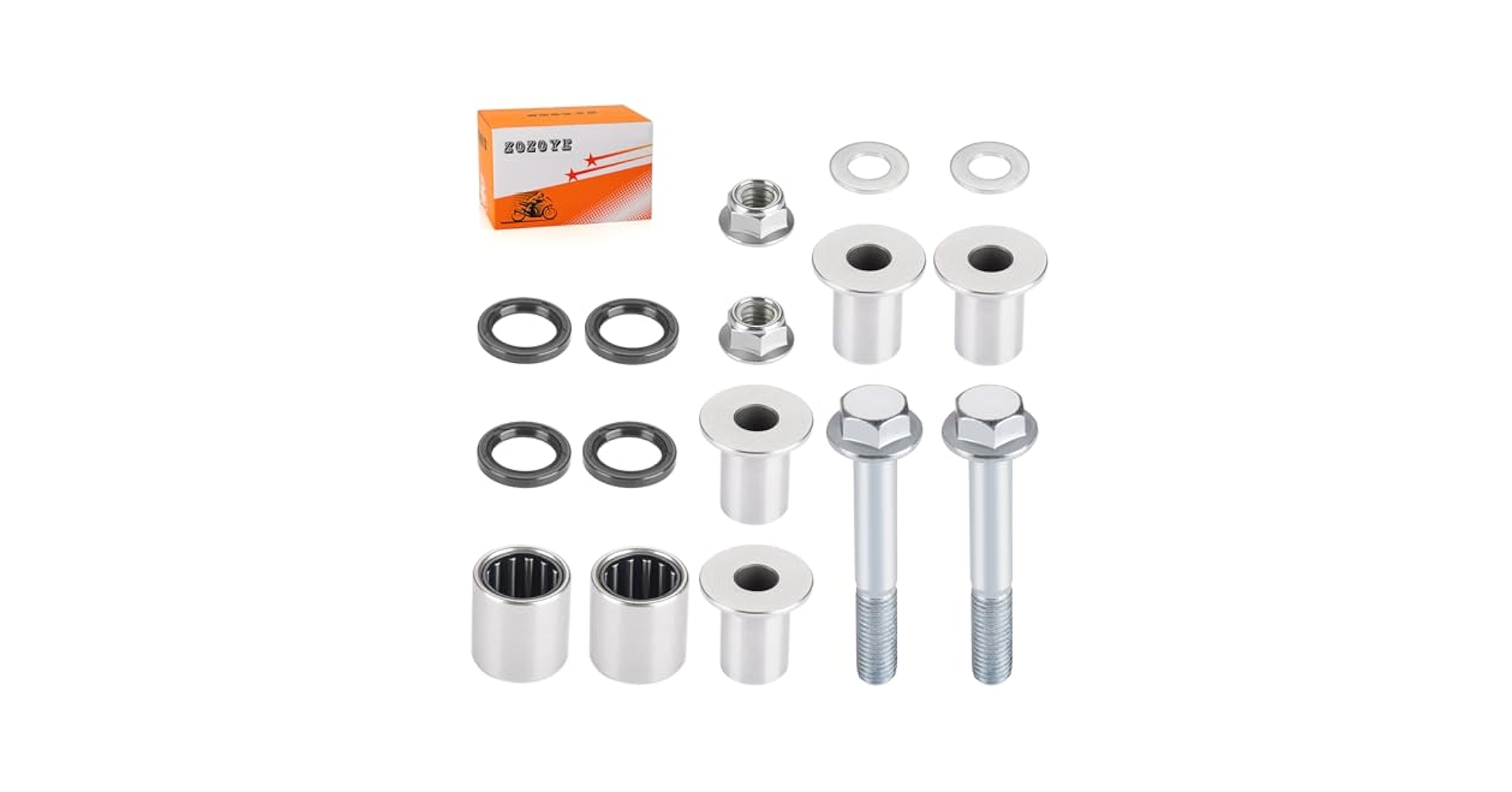 Amazon.com: Front Upper A Arm Bushings Bearing Seal Kit