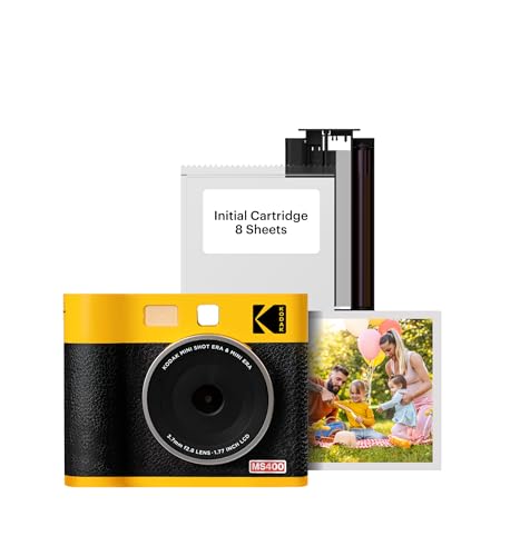 Cam Shot Mini 1 - Fotocamera compatta per catturare i tuoi ricordi giallo