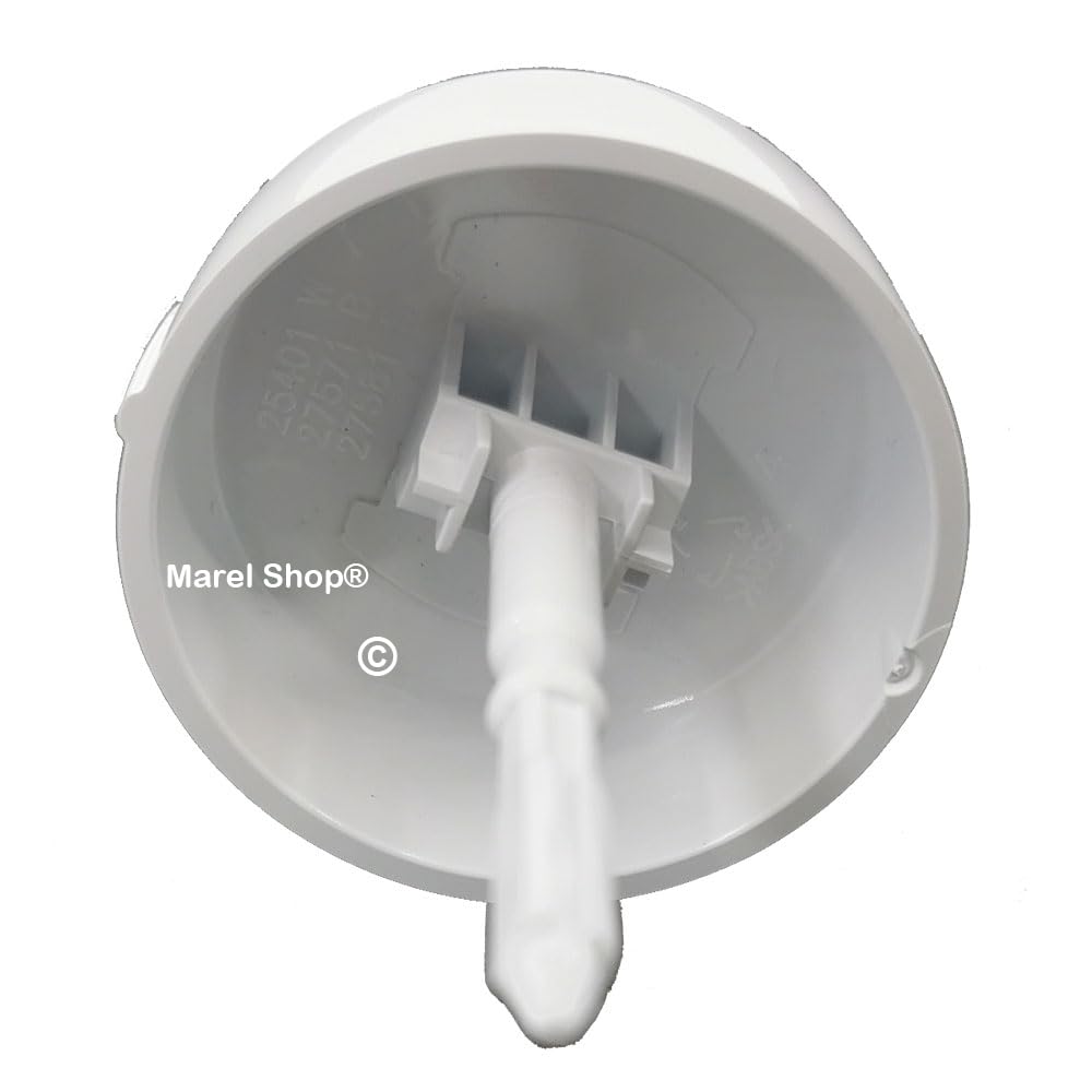 Manopola Programmi Bianca Per Lavatrice Compatibile Whirlpool Ignis Bauknecht - Modelli AWOD7114, AWOC62012, WAC7400 E Altri