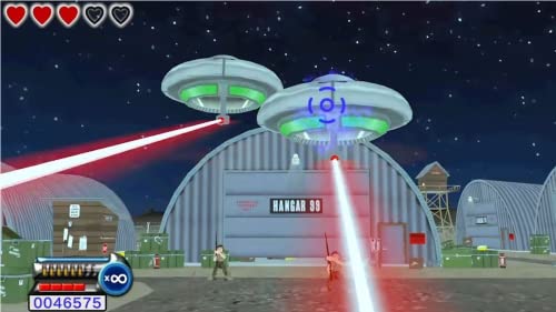 Martian Panic Nintendo Switch juego de apuntar y disparar alienigenas 5