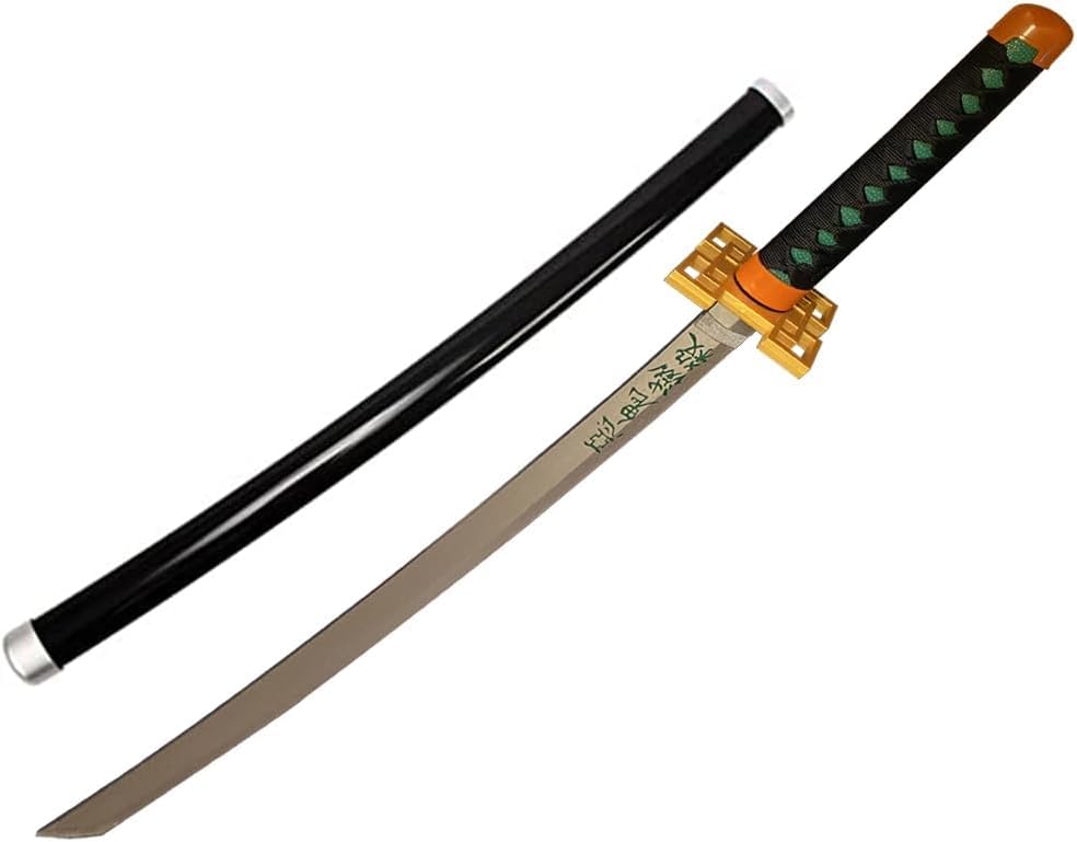 Amazon | 鬼滅の刃 日輪刀 ABS 長さ:104CM 子供 鬼殺隊 完成度高い