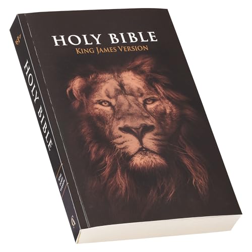 KJV Holy Bible, Outreach Bible - Softcover, King James Version, Lion (KJV Outreach Editions)