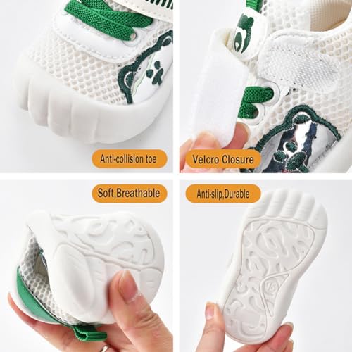 FCTREE Toddler Baby Shoes Girl Boy Breathable Mesh Sneakers Non Slip Infant Athletic Sports Sandals First Walking Shoes2