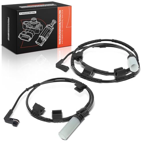 Frankberg 2x Brake Pad Wear Sensor Front Rear Compatible with M.i.n.i R56 R57 2006-2010 M.i.n.i Clubman R55 2007-2014 Replace# 34356773018