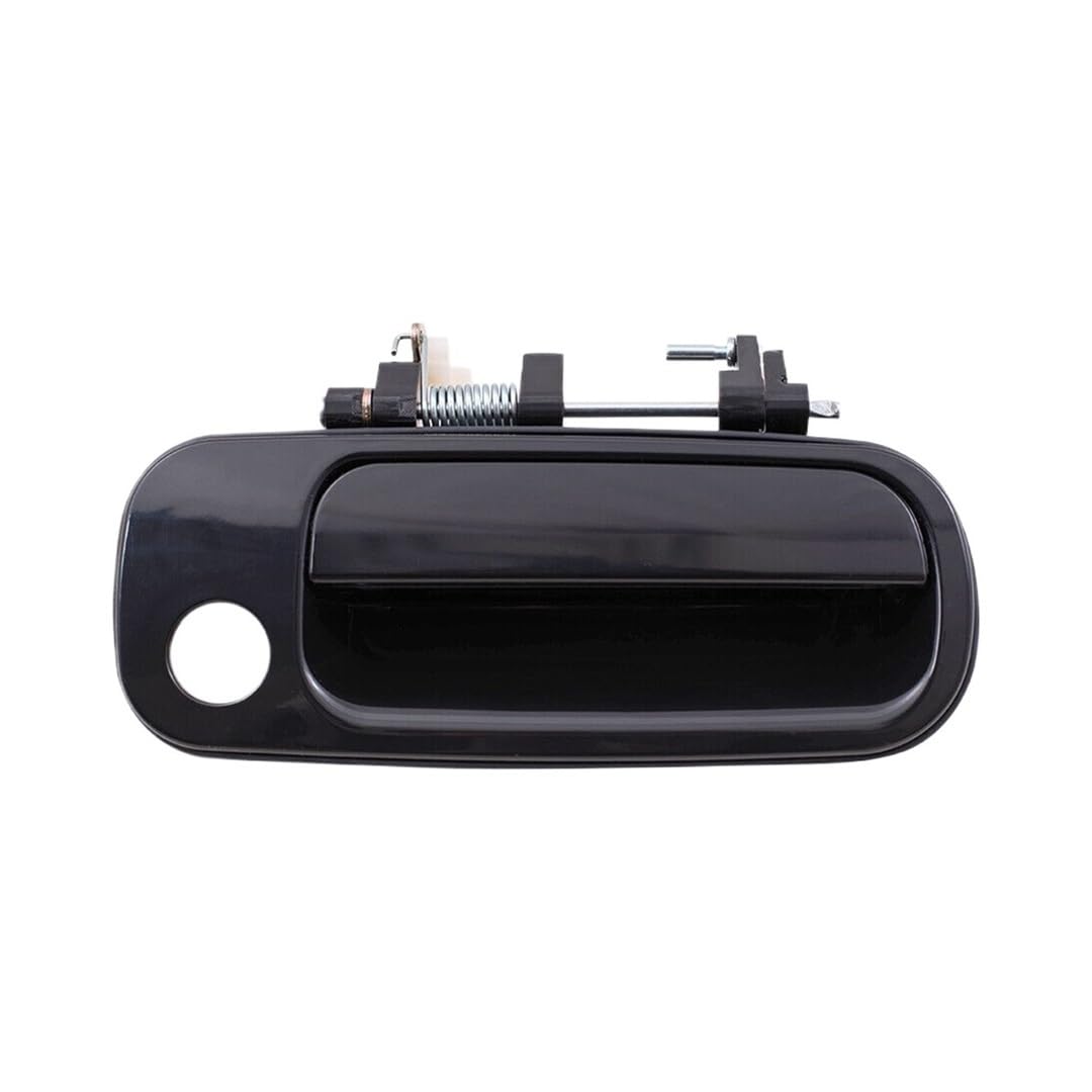 BIKKJBK Car Vehicle Door Handle Exterior Door Handle for Camry 1992-1996 Front Outer Left and Right Smooth Black