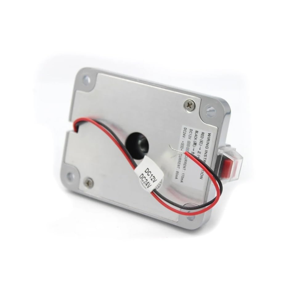 12/24V 60kg/120LBS Butée de porte murale pour verrouillage électromagnétique magnétique pour portes intérieures