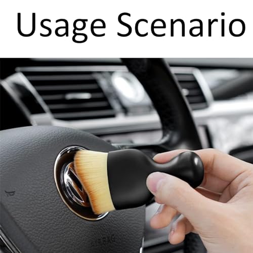 Car Interior Dust Sweeping Soft Brush, 3 PCS Automotive Soft Bristles Brushes, Removal Dust Care Products, Clean Duster for Vehicle Interior Airconditioning, Dusting Accessories - Image 5