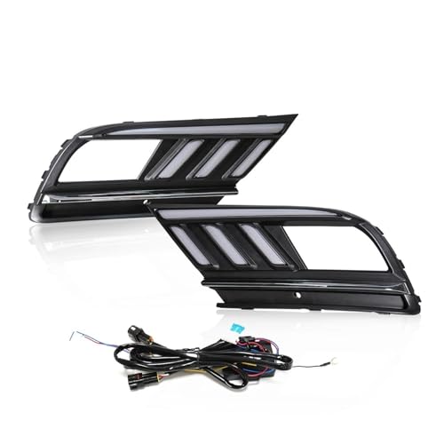 Antibrouillard LED 12V pour VW Jetta MK6 2015-2018 feu de jour blanc jaune bleu