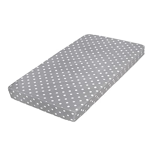 Milliard Hypoallergenic Baby Crib Mattress or Toddler Bed Mattress with Waterproof Cover - 27.5"x52"x4.75"