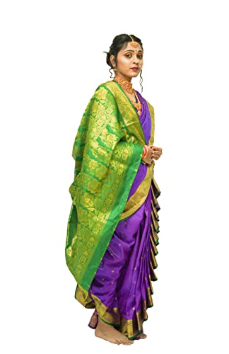 LUSTER Shahi Mastani Navwari (With blouse Pis)
