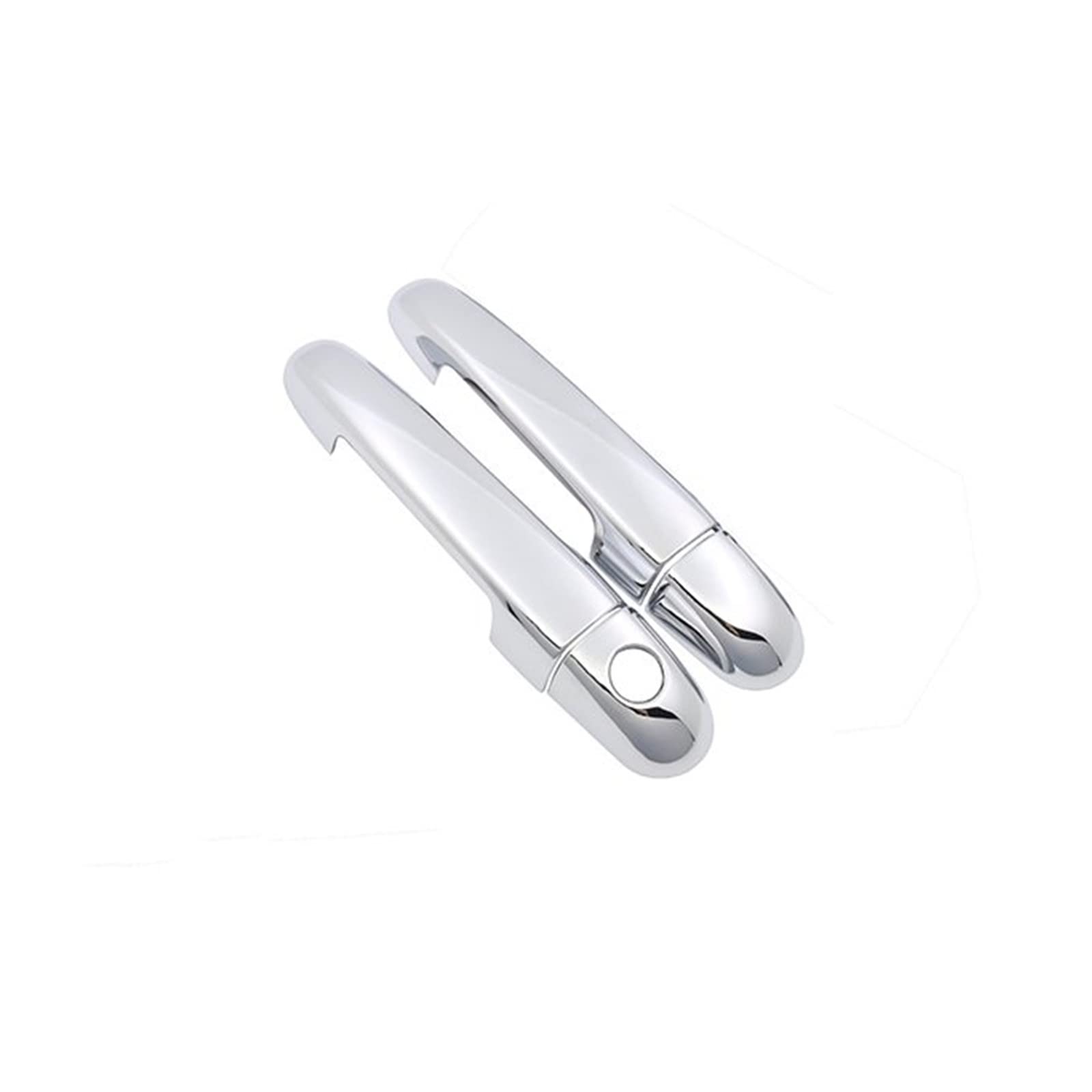Qwqthgs One Color Car Exterior Door Handle Cap For Kia Cee'd Ceed 2006~2012 Ed Car Accessories Stickers Decals Plastic Styling Chrome Door Handle Cover Protective Trim(C)