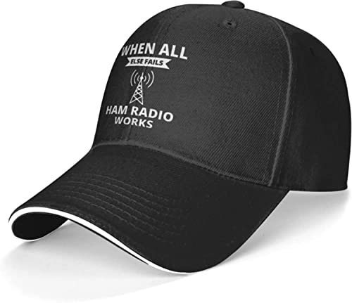 XVBCDFG Casquette de Baseball Ham Radio Operator Casquette réglable Classique