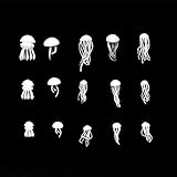 Resin Supplies Kit, 15 Pcs Handmade Plastic Small Jellyfish, Resin Jewelry Making Supplies, Resin Filler, Epoxy Ocean Modeling DIY Craft Handmade Resin Jewelry Making Supplies(15 PCS Small Jellyfish)