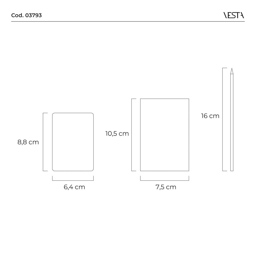 VESTA Jeu de cartes à jouer poker/ramino – Composé de 2 decks – Bloc-notes et crayon inclus – Idée cadeau – Fabriqué en Italie