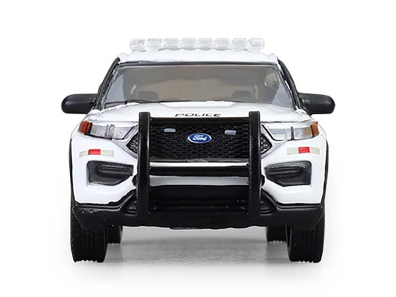 Modelo a escala 1/64 Police Interceptor Utility Canadá Blanco miniatura 4