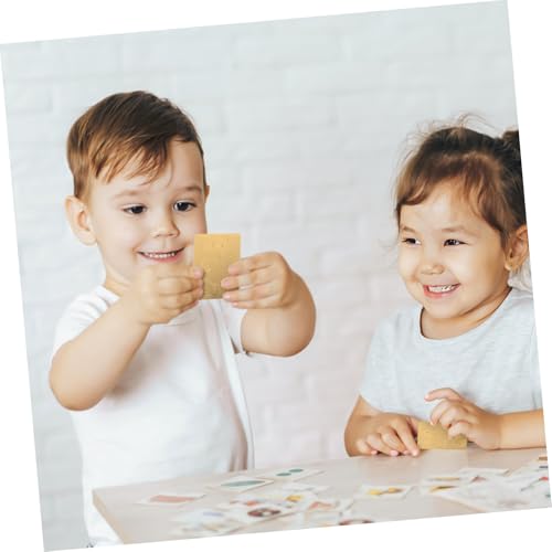 CLISPEED Mini Pokerkarten Spielkarten Miniatur Kartenspiel Kreatives Lernspielzeug Kompakt und Handlich für Zuhause und Unterwegs als Geschenk für Mädchen und Jungen – Bild 7