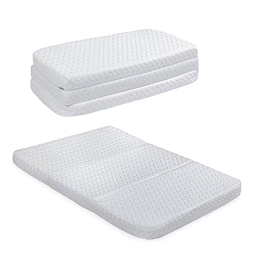 Milliard Tri-Fold Pack N' Play Mattress Topper