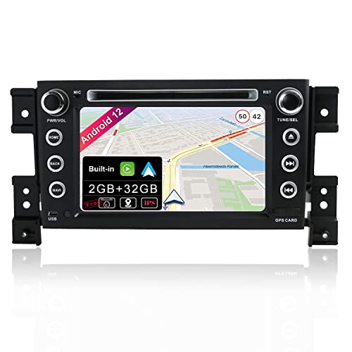 Rote Lüftungsring-Abdeckungen Für Suzuki Vitara - 5-tlg Set Aluminium