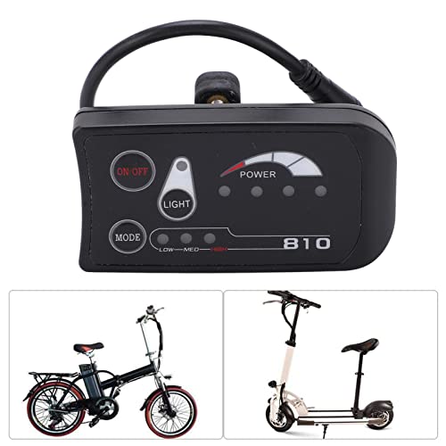 LED-displaypaneel voor elektrische fiets, 36V 48V LED-displaybedieningspaneel voor elektrische fietsmodificatie - Afbeelding 3