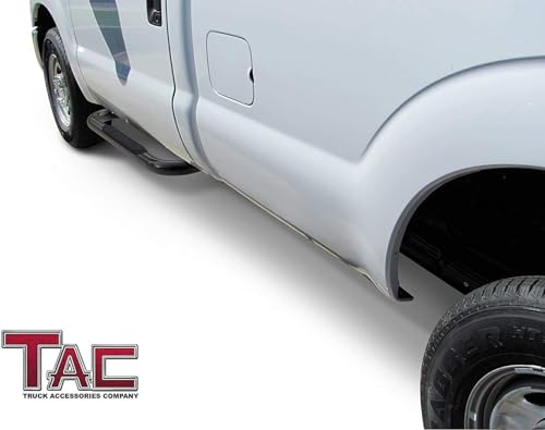 Estribos Laterales TAC para Dodge Ram 2002-2009 Negro miniatura 2