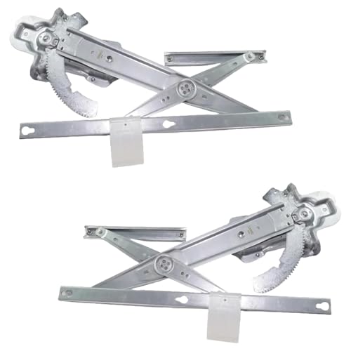 Rareelectrical New Front Left And Front Right Window Regulator Compatible With Land Rover Range Rover Base 8 Cyl 4.0L Discovery Se7 8 Cyl 4.0L 1995-2004 By Lr006374 Lr006373