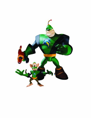 Ratchet & Clank Series 1: Captain Qwark with Scrunch Action Figure