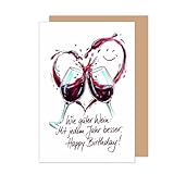 Edition Seidel Premium Glückwunschkarte zum Geburtstag mit Umschlag....