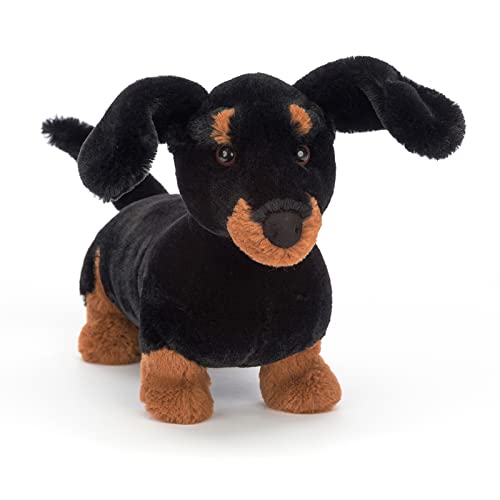 Jellycat Freddie Sausage Dachshund Wiener Dog Stuffed Animal, Medium 7 inches - Dogs & Puppies Plush Toy - Classic Children's Gift - Image 2