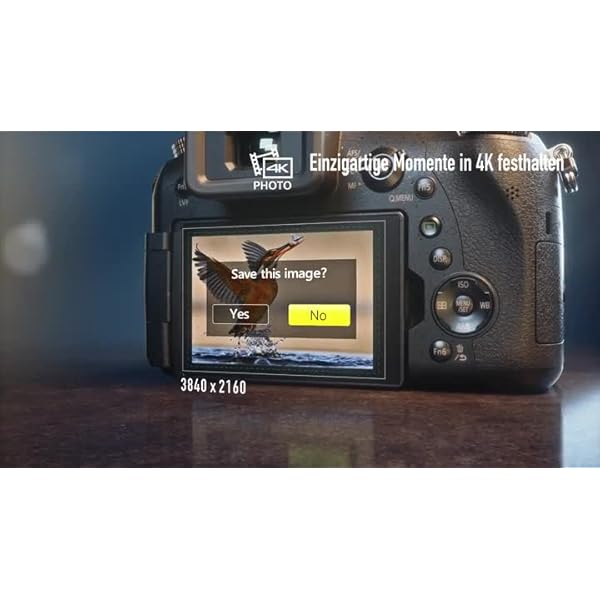 Panasonic DMC-FZ2000EG Lumix Bridge Kamera (20x Leica DC Objektiv, 20,1 MP, 4K, 7,5cm LCD-Display, Bildstabilisator, schwarz) – Bild 8